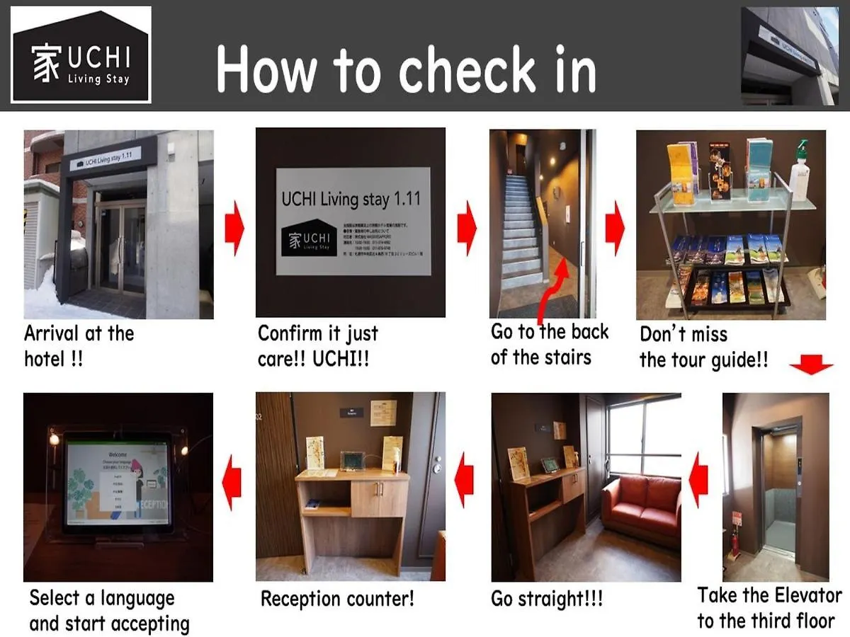 Apartmán Uchi Living Stay Odori 11 Sapporo